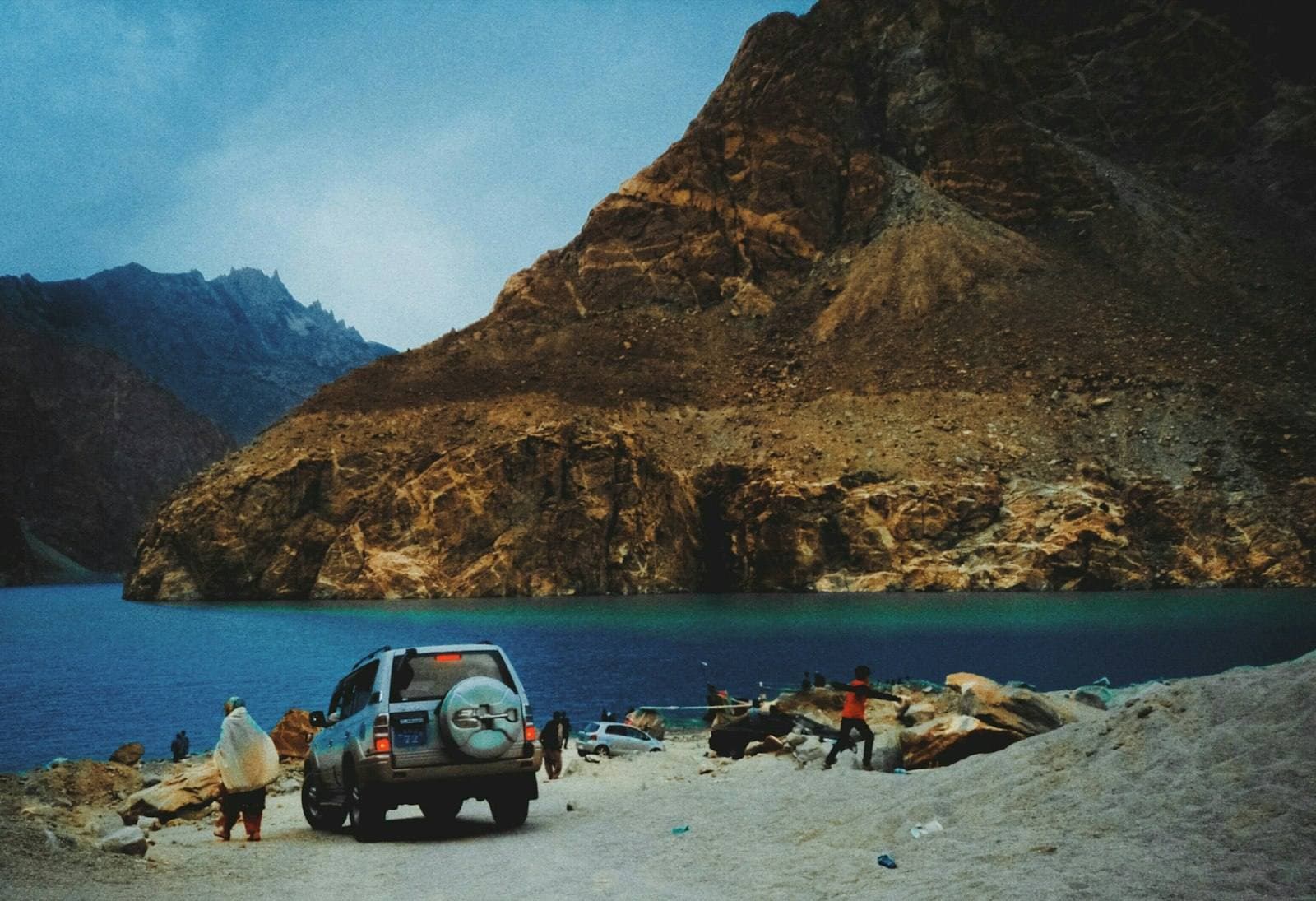 4x4 by Attabad Lake in Hunza